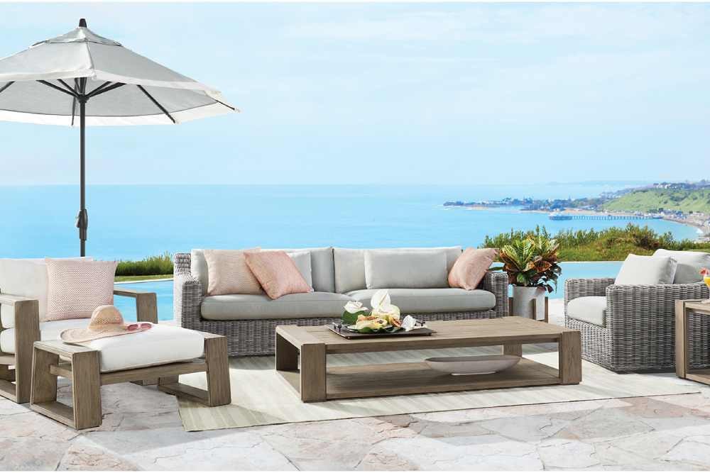 Outdoor patio furniture from Arhaus near greater Atlanta, Georgia (GA)